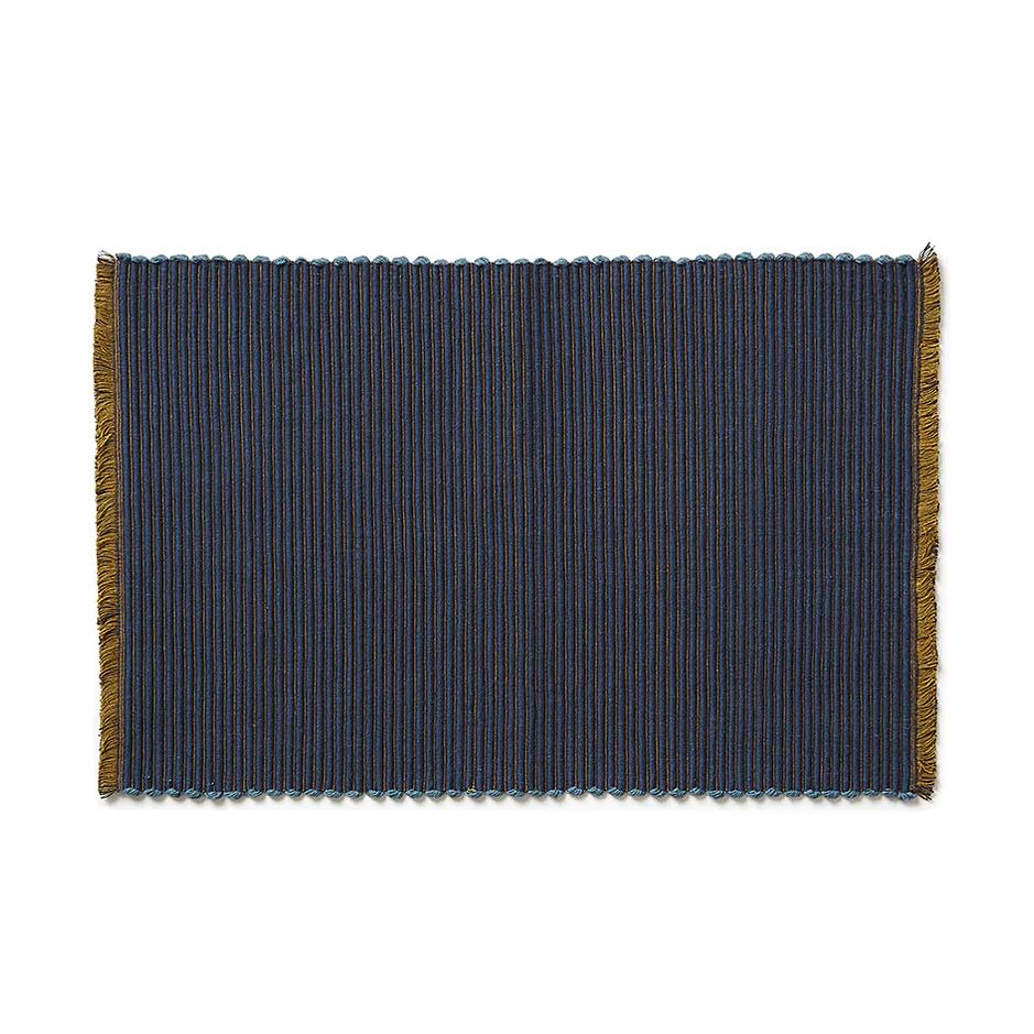 Citt&agrave; Albers Denim/Ochre Placemat - 45.5 X 30cm